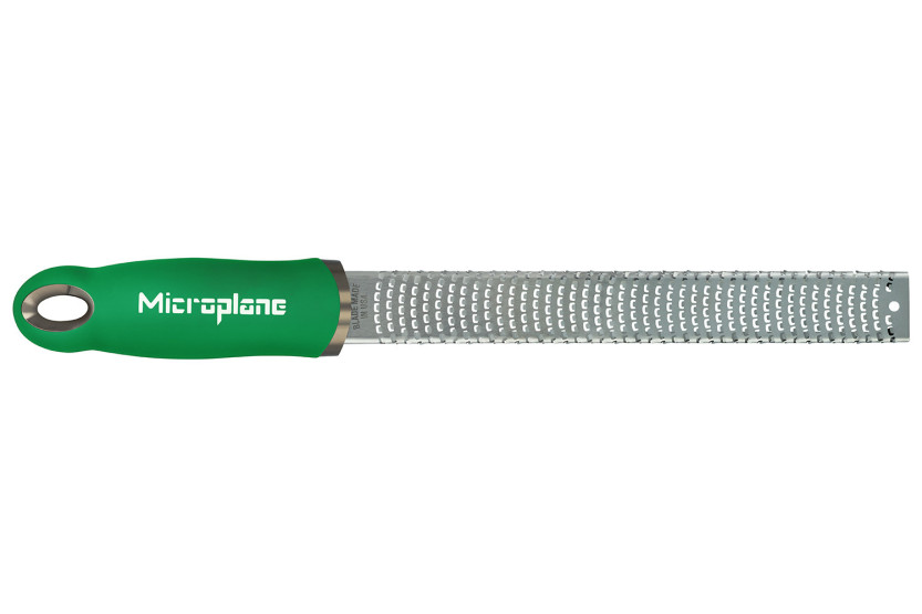 Microplane Premium Pop of Colour Reibe/Zestenreibe in Basilikumgrün – 20,3 cm