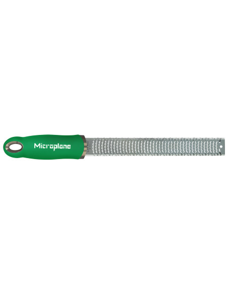 Ralador e ralador de casca Microplane Premium Pop of Colour Verde Manjericão - 20,3 cm