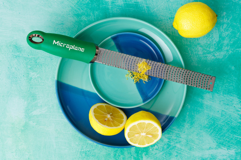 Microplane Premium Pop of Color Basil Green Zester and Grater - 20.3 cm