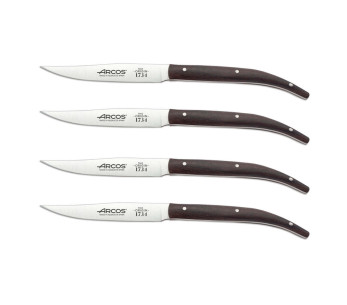 Juego de 4 cuchillos Arcos 1734 11cm mango de palisandro 2