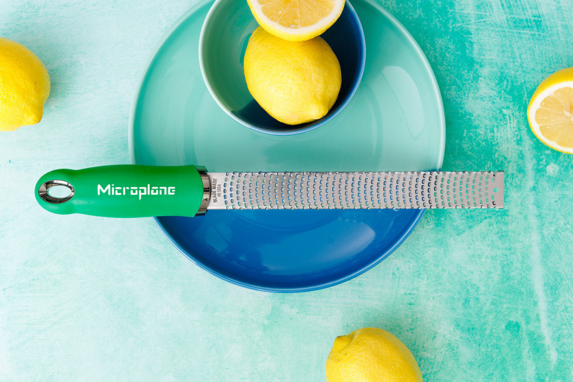 Grattugia e zester Microplane Premium Pop of Colour Verde Basilico - 20,3 cm