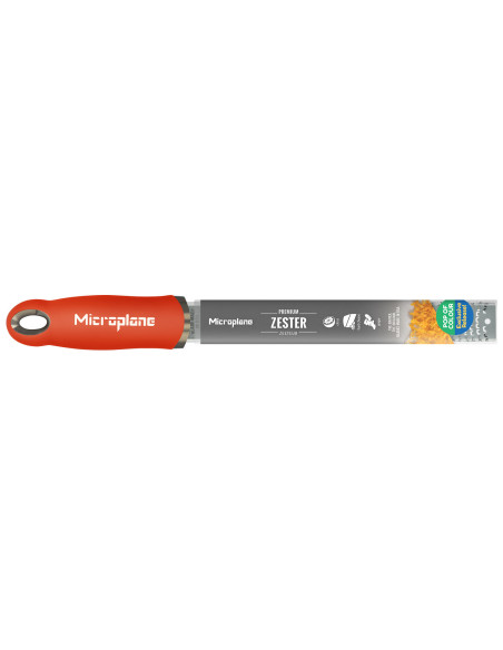 Microplane Premium Pop of Color Blood Orange Zester and Grater - 20.3 cm
