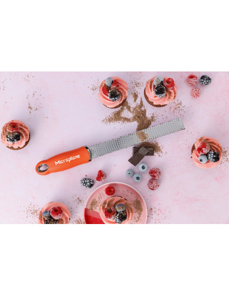 Microplane Premium Pop of Color Blood Orange Zester and Grater - 20.3 cm