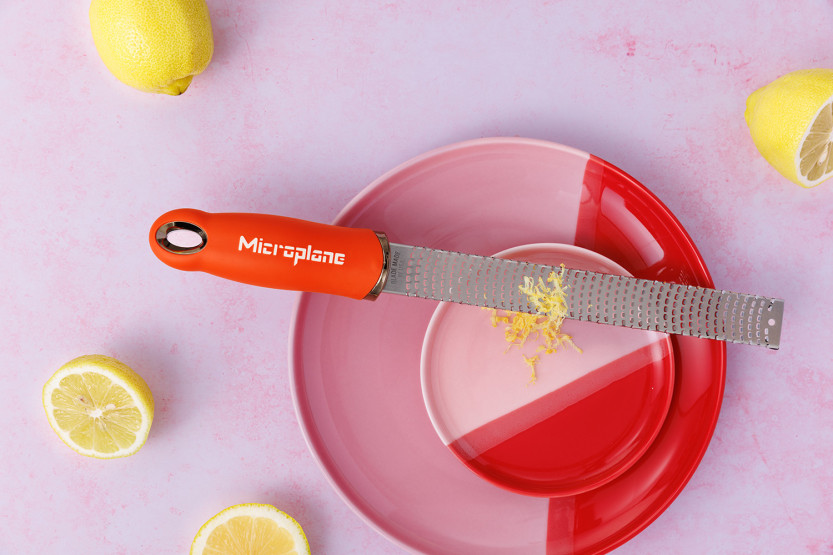 Microplane Premium Pop of Color Blood Orange Zester and Grater - 20.3 cm
