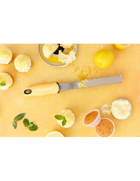 Microplane Premium Pop of Colour Zit ron encreme-Reibe/-Zestenreißer – 20,3 cm