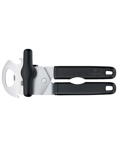Victorinox Multi-Purpose Can Opener, Black, 18.5 cm, 5 Functions