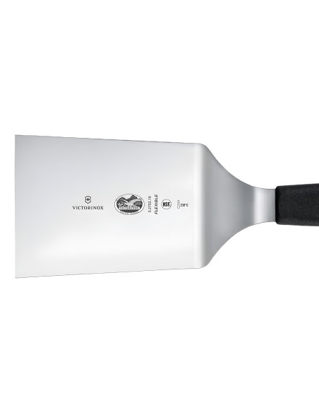 Victorinox-grillilasta, kulmikas, musta kahva, 12 cm