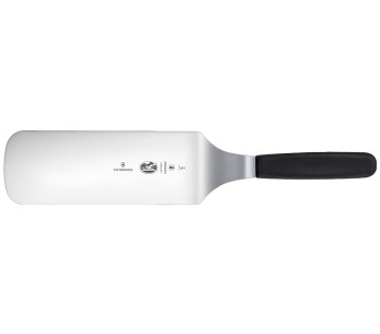 Victorinox-grillilasta, kulmikas, musta kahva, 21 cm