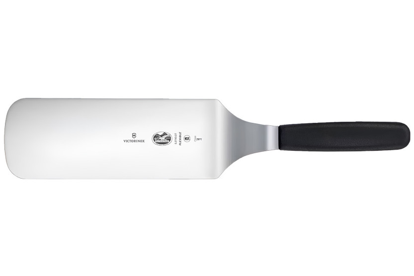 Victorinox vinklet grillspade med sort skaft, 21 cm