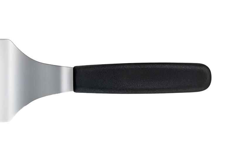 Espátula em ângulo para grelhador Victorinox com cabo preto, 21 cm