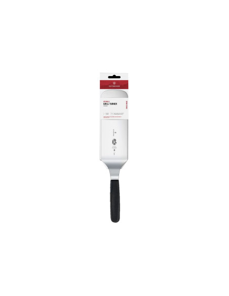 Victorinox vinklad grillspatel med svart handtag, 21 cm