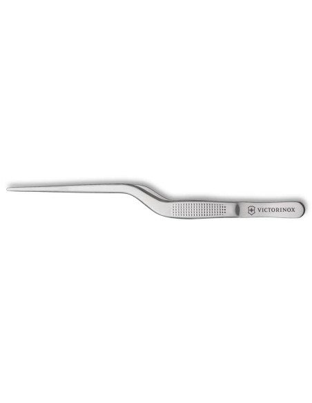 Victorinox gebogen vleesvork van roestvrij staal, 16 cm