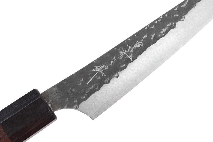 Handgefertigtes japanisches Universalmesser, 13 cm, Yu Kurosaki Kokusen AS, gehämmert