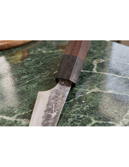 Yu Kurosaki Kokusen AS Handcrafted Japanese 13-cm Hammered Utility Knife