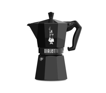 Italiaanse koffiezetter Bialetti Moka Exclusive, zwart 2