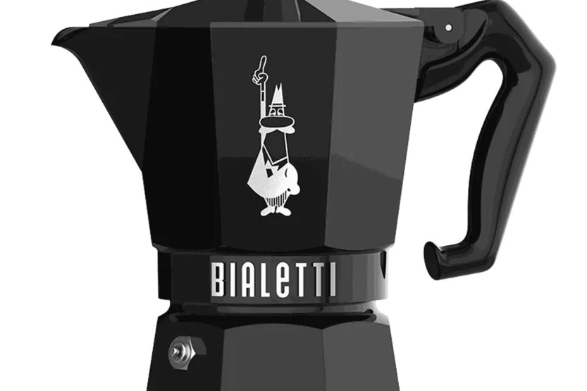Bialetti Moka Exclusive -kahvinkeitin, musta