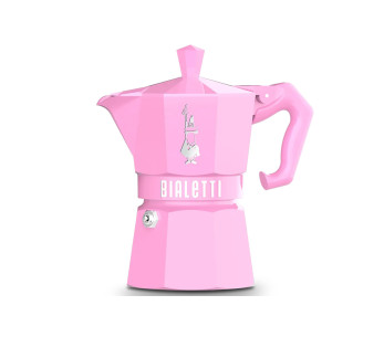 Cafetera italiana Bialetti Moka Exclusive rosa