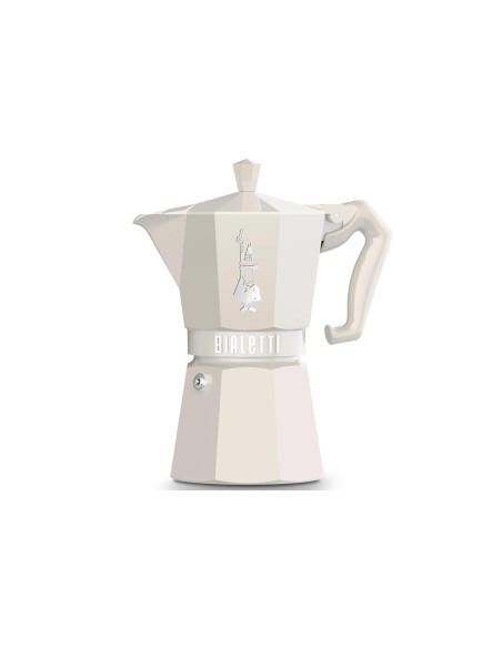 Cafetera italiana Bialetti Moka Exclusive color crema