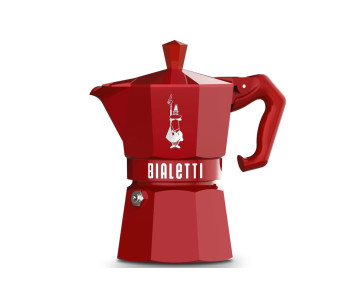 Cafetera italiana Bialetti Moka Exclusive roja