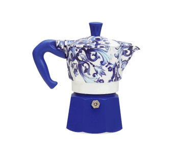 Italienische Kaffeemaschine Bialetti Moka Exclusive Dolce & Gabbana Blu Mediterraneo 2