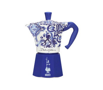 Cafetera italiana Bialetti Moka Exclusive Dolce & Gabbana Blu Mediterraneo 2