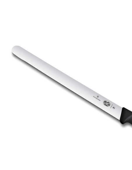 Coltello da prosciutto Victorinox con lama liscia da 30 cm e manico Fibrox nero