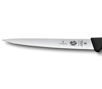 Victorinox -mes voor het ontbenen/fileren van tong, superflexibel lemmet van 18 cm, zwart Fibrox-handvat 2