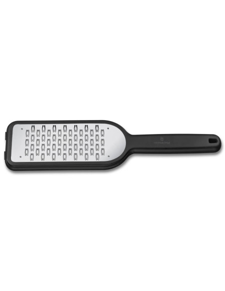 Rallador de doble filo Victorinox con mango negro de polipropileno, 26,7 cm