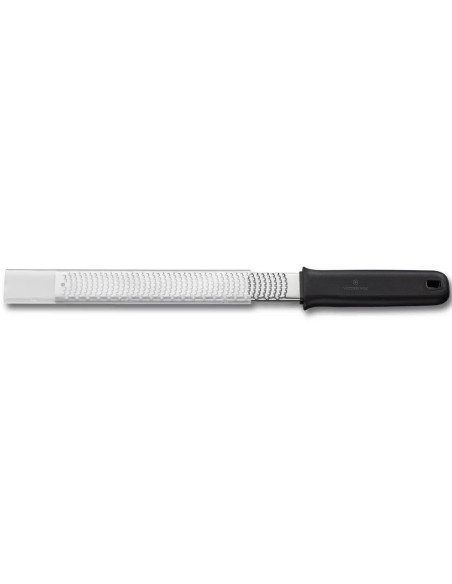 Ralador e raspador Victorinox com cabo em poliamida preta, 32,9 cm