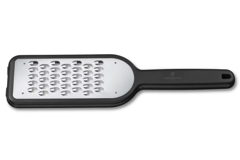 Victorinox rivjärn med medelgrovt rivmönster och svart handtag, 26,7 cm