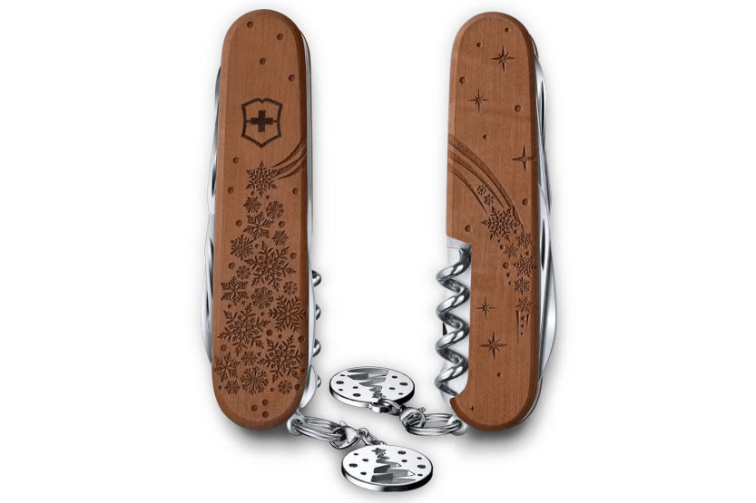 Victorinox Climber Winter Magic Schweizer Taschenmesser, 91 mm, 12 Funktionen, limitierte Auflage 2025