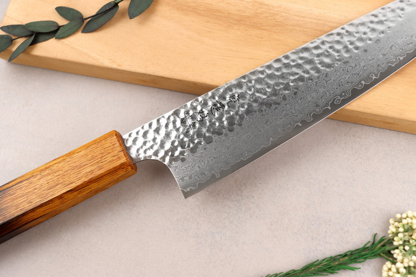 Japansk kokkekniv 20 cm, VG10 damaskus – Wusaki Yaketa