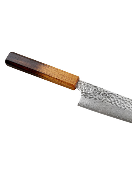 Japansk kokkekniv, 20 cm, VG10, damaskusmønster – Wusaki Yaketa