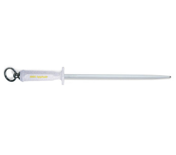 Affilacoltelli Dick Dickoron Hygienic 30 cm bianco, con pietra zaffiro