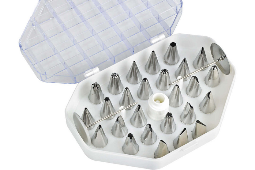 Stainless Steel Piping Tip Set for Fine Decorations - 26 or 52 tips