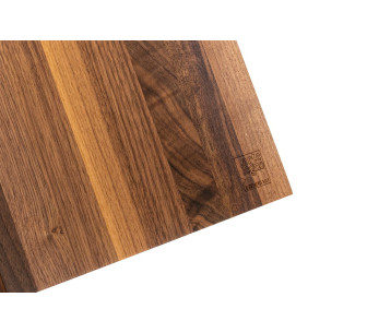 Bloque magnético vacío de Artelegno Milano para 5 cuchillos de madera de nogal 2