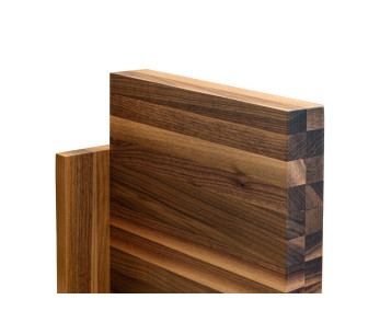 Bloque magnético vacío Artelegno Milano, de madera de nogal, con capacidad para 10 cuchillos de cocina 2
