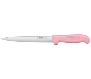 Fischer Creative Chef-kniv til å fjerne sener, 20 cm, med rosa støpt håndtak