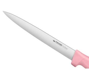 Faca para desossar Fischer Creative Chef de 20 cm com cabo moldado na cor rosa 2
