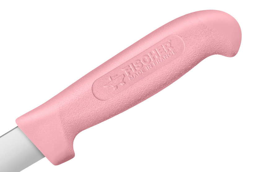Fischer Creative Chef-kniv til å fjerne sener, 20 cm, med rosa støpt håndtak