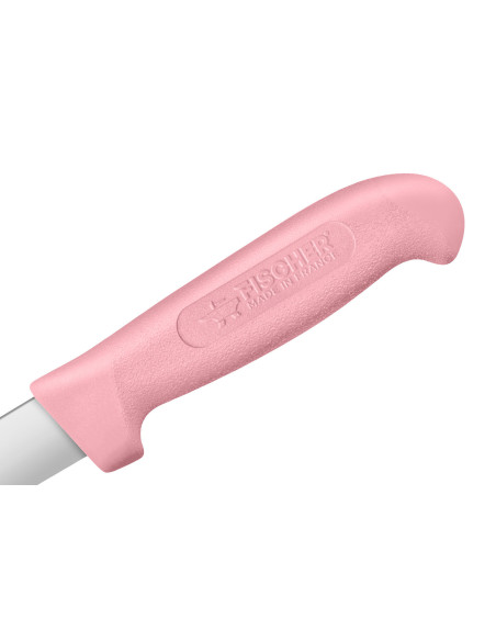 Fischer Creative Chef 20 cm boning knife with pink overmolded handle