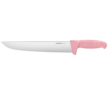 Fischer Creative Chef 30 cm Butcher's Knife with Pink Overmolded Handle
