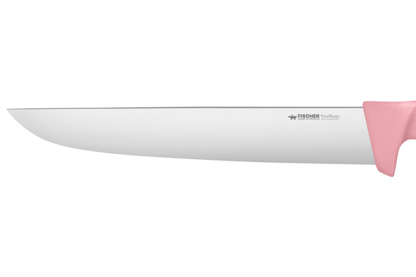 Fischer Creative Chef - lihamuovi, 30 cm, vaaleanpunainen valettu kahva