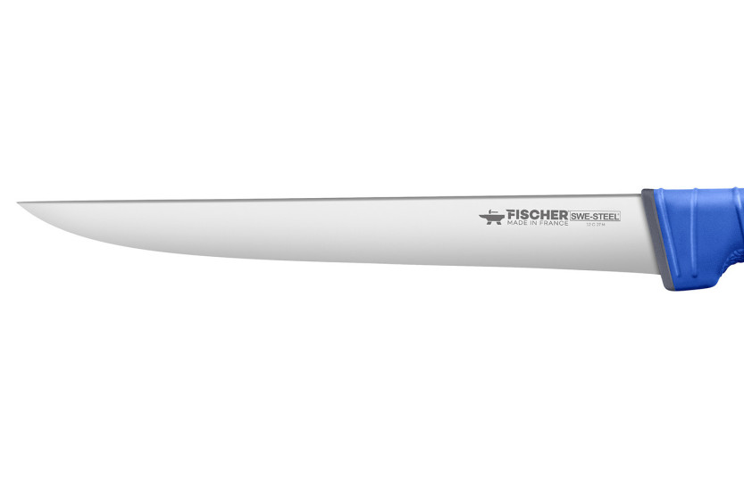 Faca de açougueiro Fischer SWE-STEEL, 20cm, lâmina estreita, cabo ultra-confortável