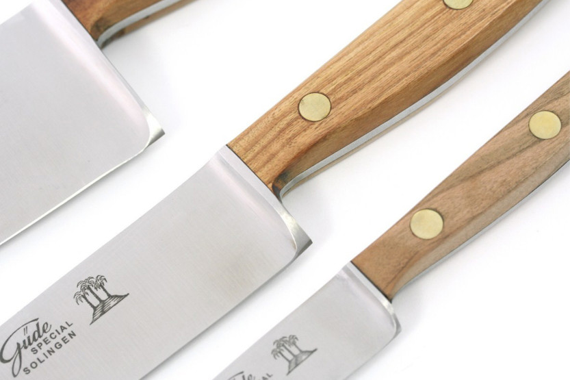 Karl Güde 21 cm smedet Trancherkniv