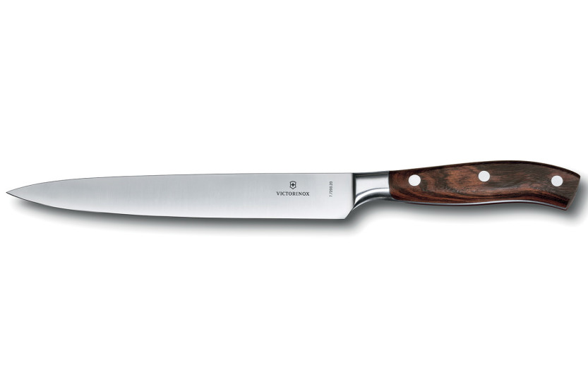 Victorinox Grand Maître Rosewood gesmeed Trancheermes 20cm palissander handvat