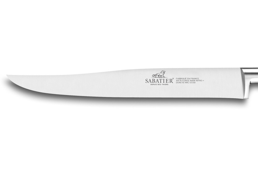 Cuchillo de trinchar Yatagan SABATIER Saveur Hoja 100% forjada 20cm 3 remaches