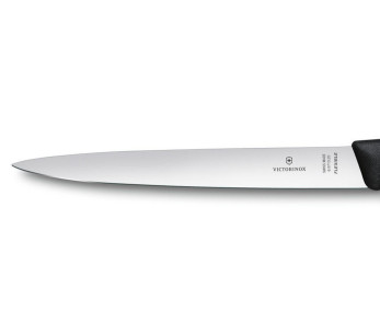 Faca para aparar VICTORINOX 20 cm cabo flexível preto 2