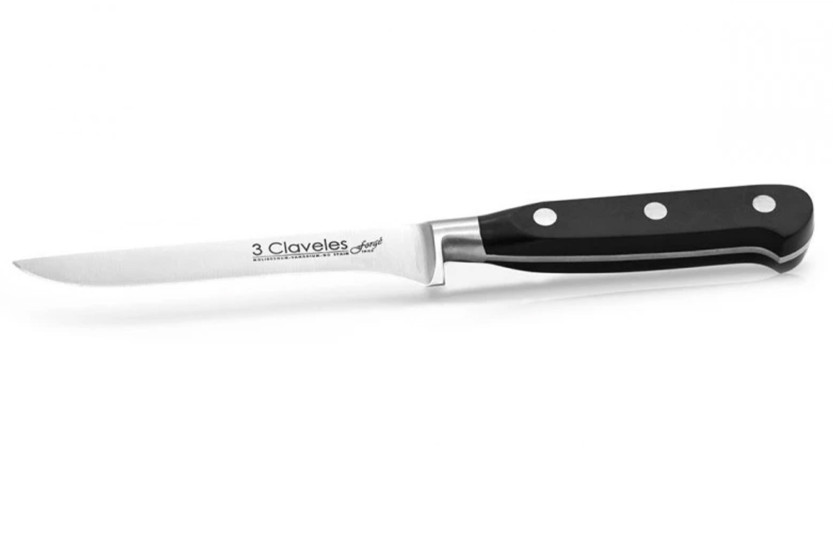 Uitbeenmes 3 Claveles Gesmeed roestvrij staal 13cm