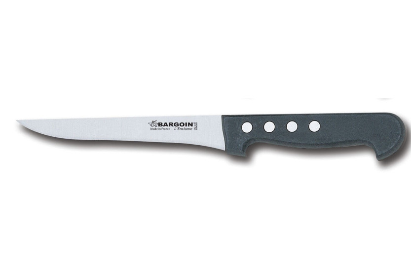 Cuchillo deshuesador hoja recta 17cm Classic 4 remaches Bargoin